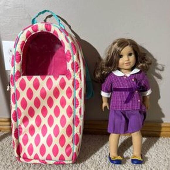 American Girl Doll Rebecca Excellent condition with Carrier - Picture 6 of 8